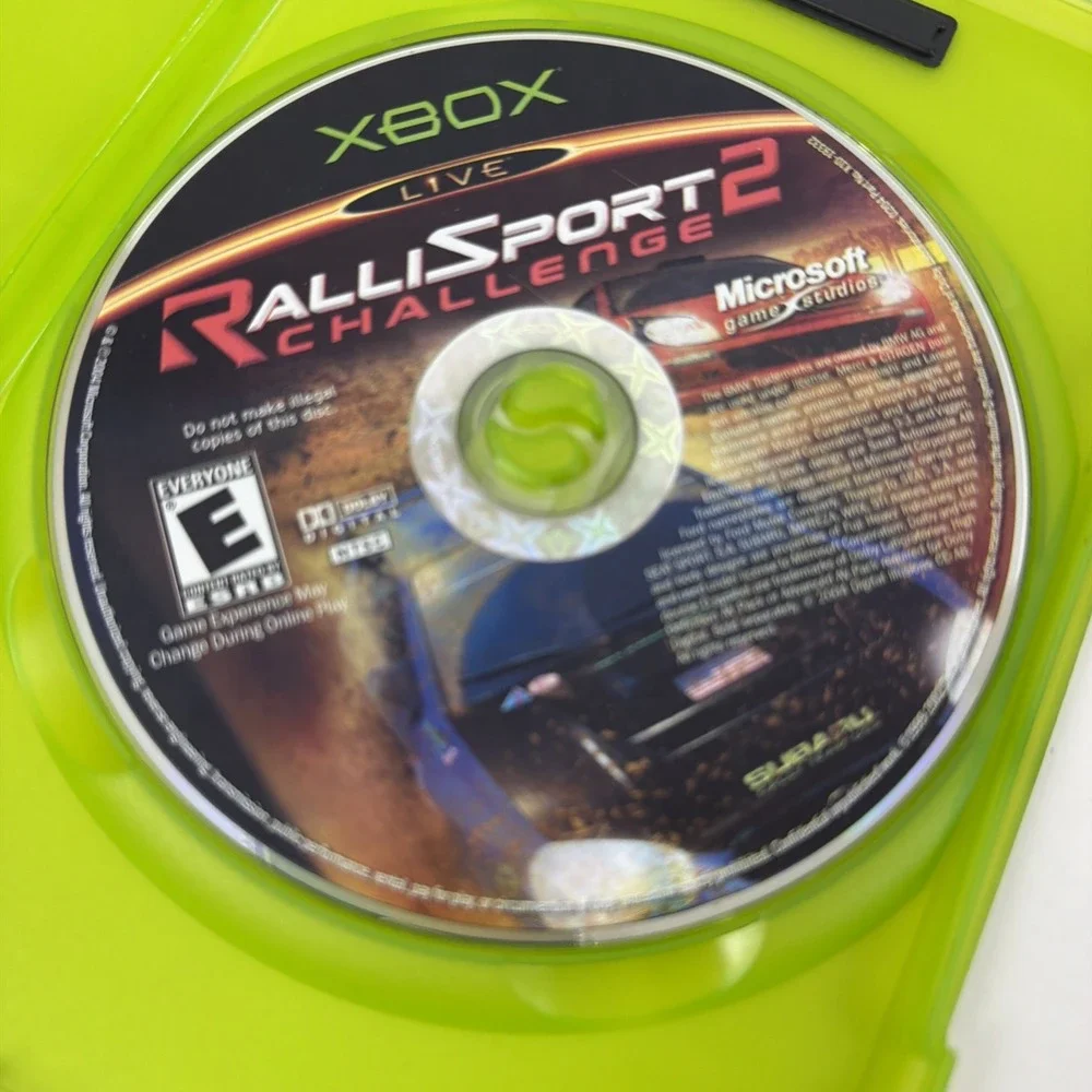 RalliSport Challenge 2 Microsoft Xbox Original Complete CIB Untested